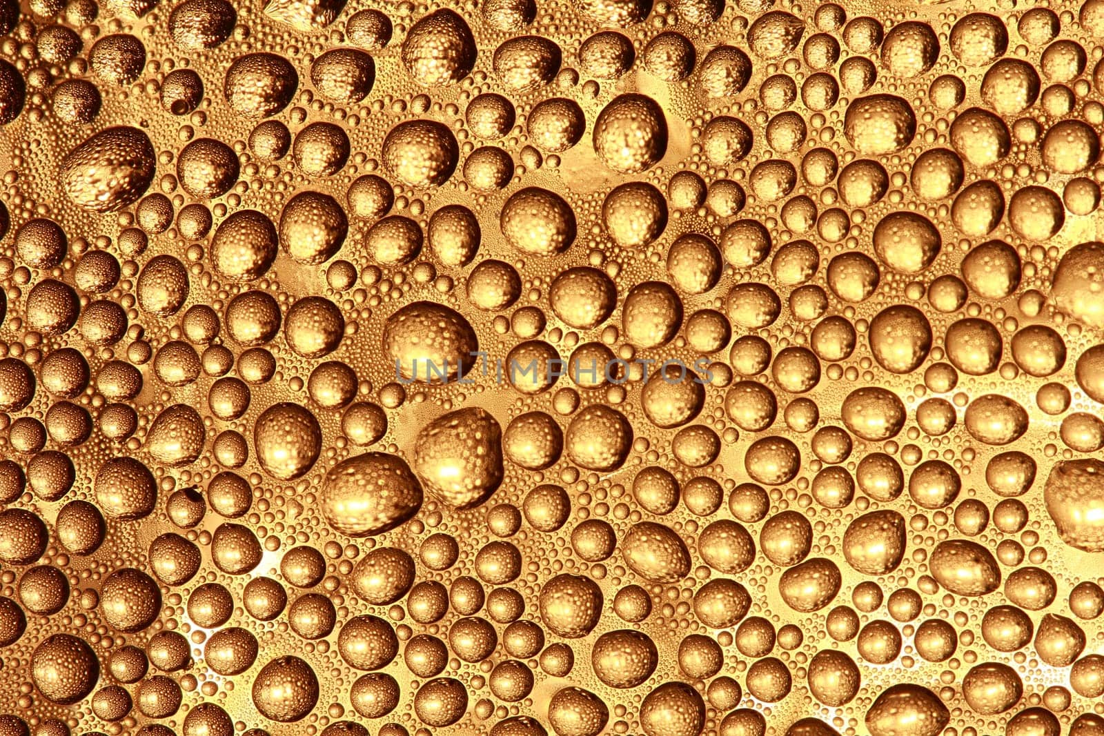 group of drop of water on glass surface