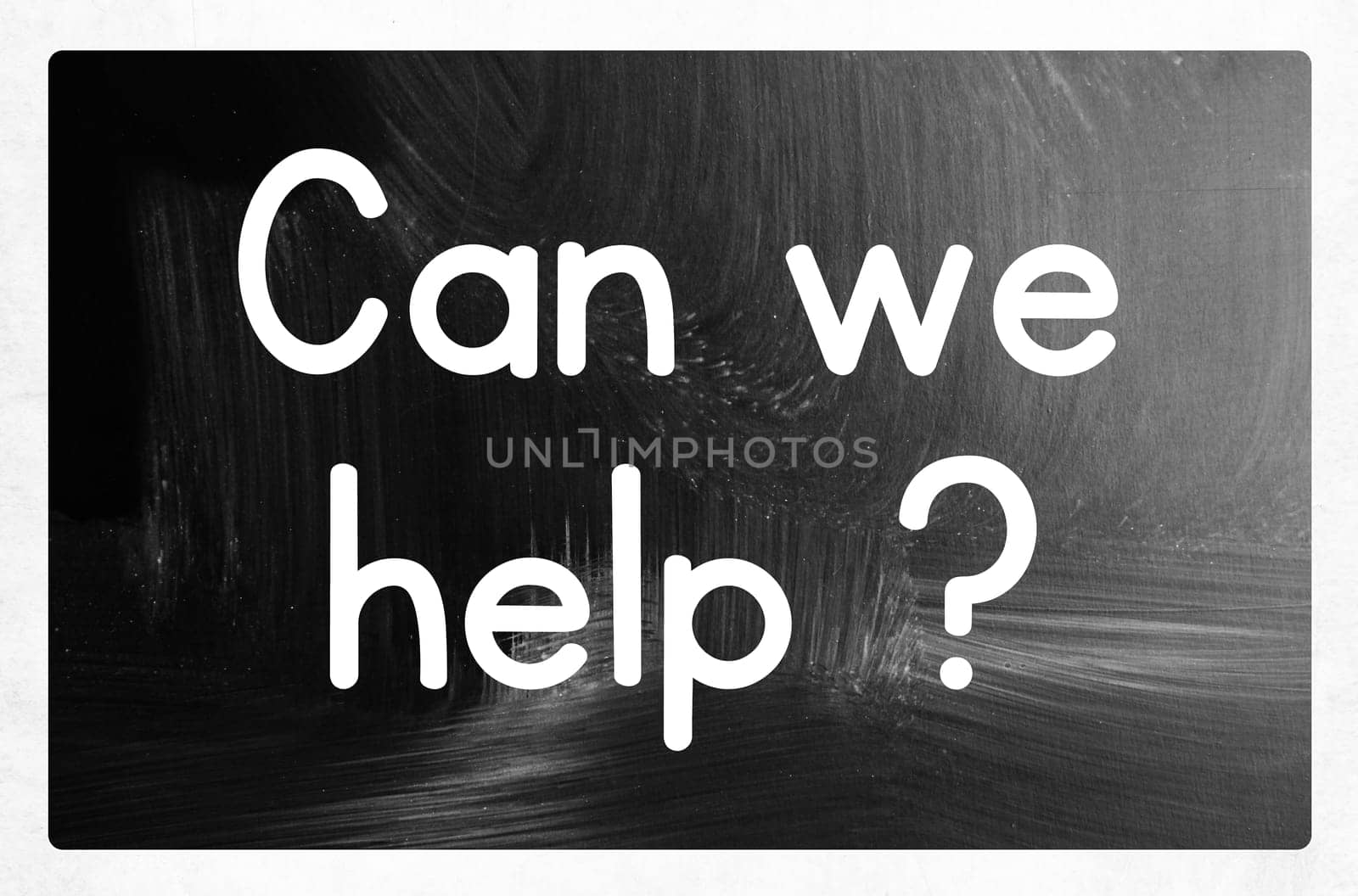 can we help concept