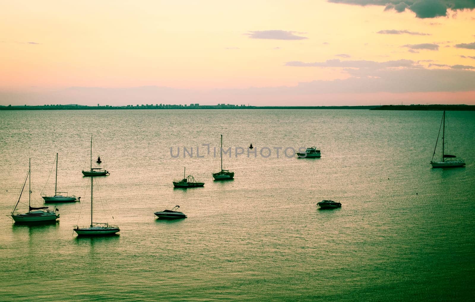 Sea sunset