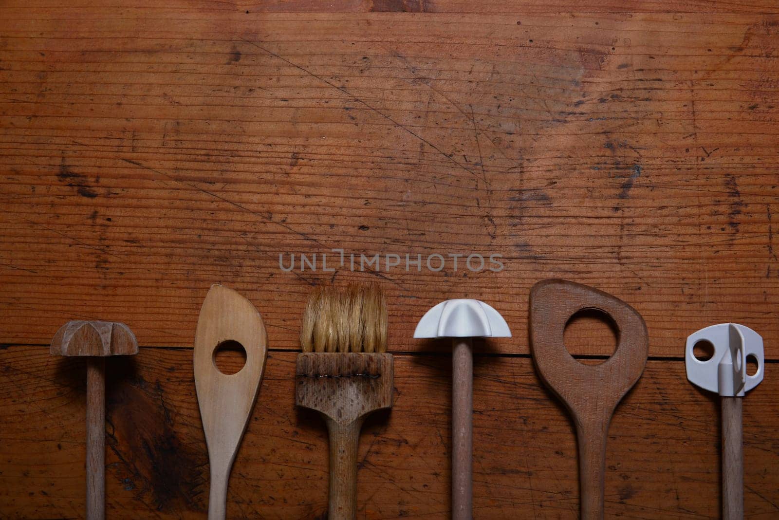 old cooking spoon background kitchen