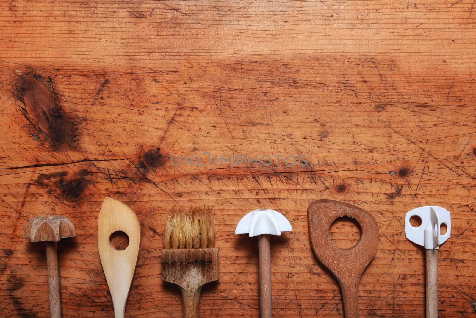 old cooking spoon background kitchen