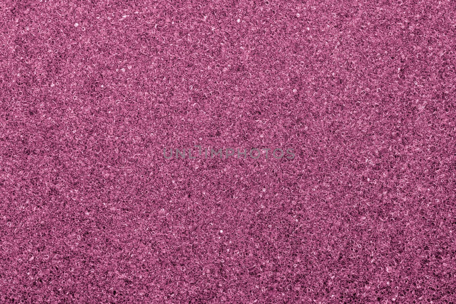 Texture from a foam taken in macro and color processed