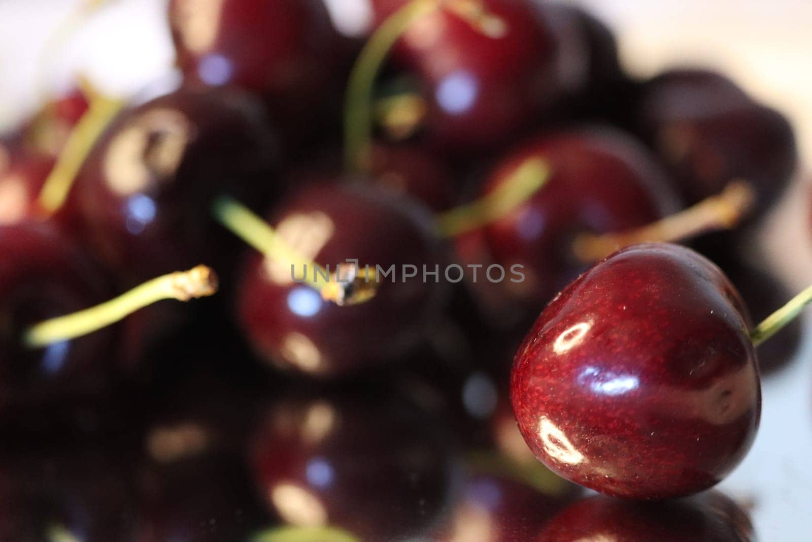 delicious fruit cherries natural red balls tasty color
