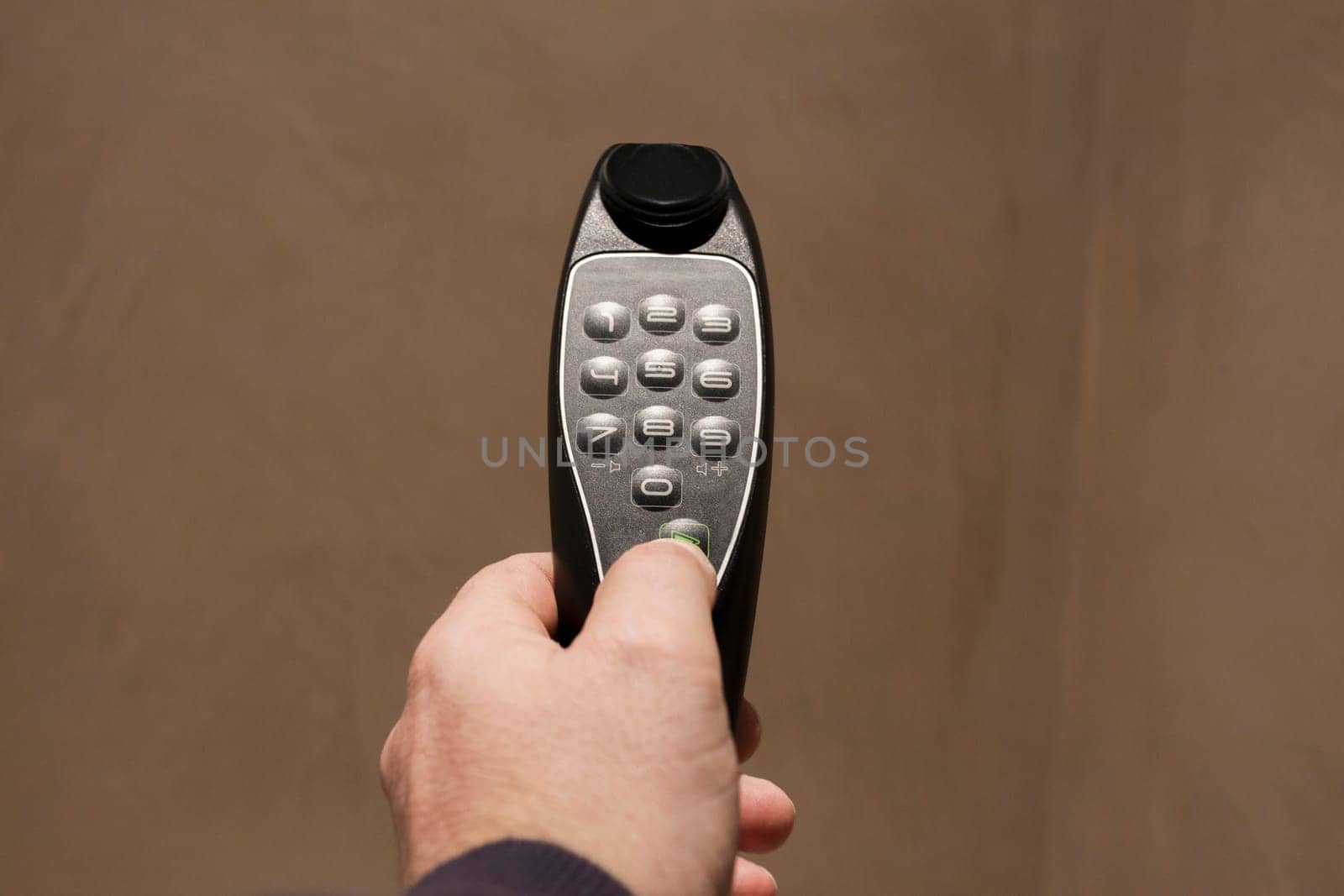 Audioguide device for museums and outdoors visits. Isolated