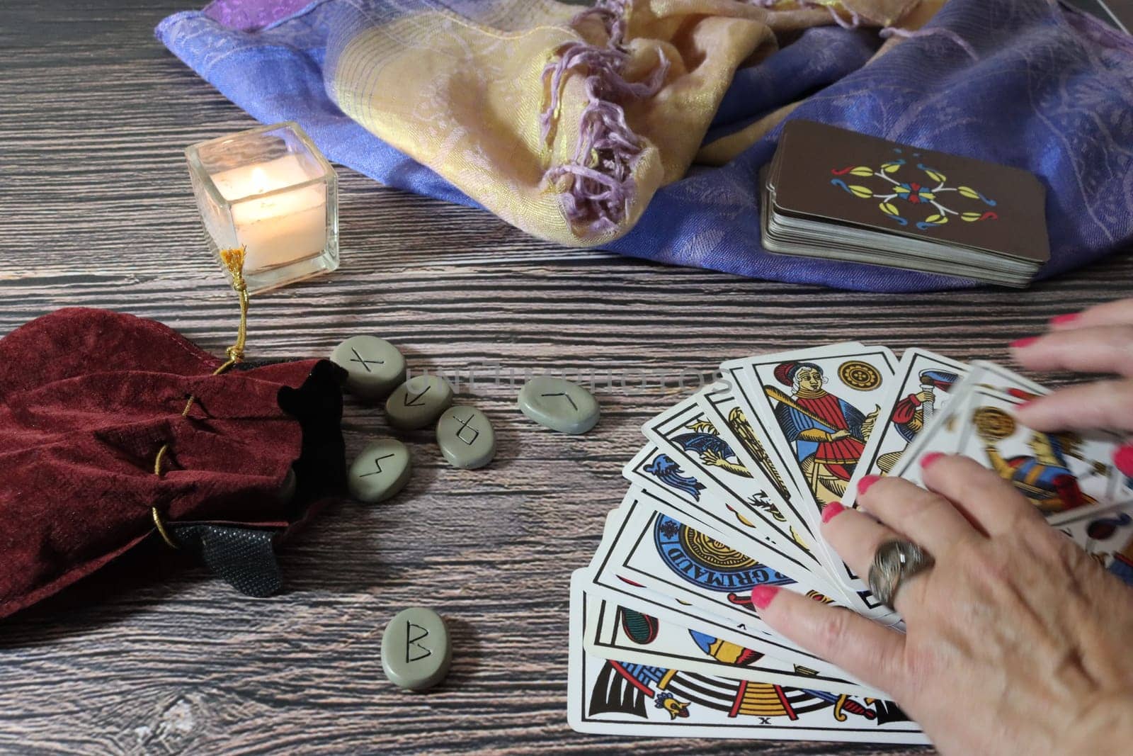 future clairvoyance faith divination runes letters witchcraft belief