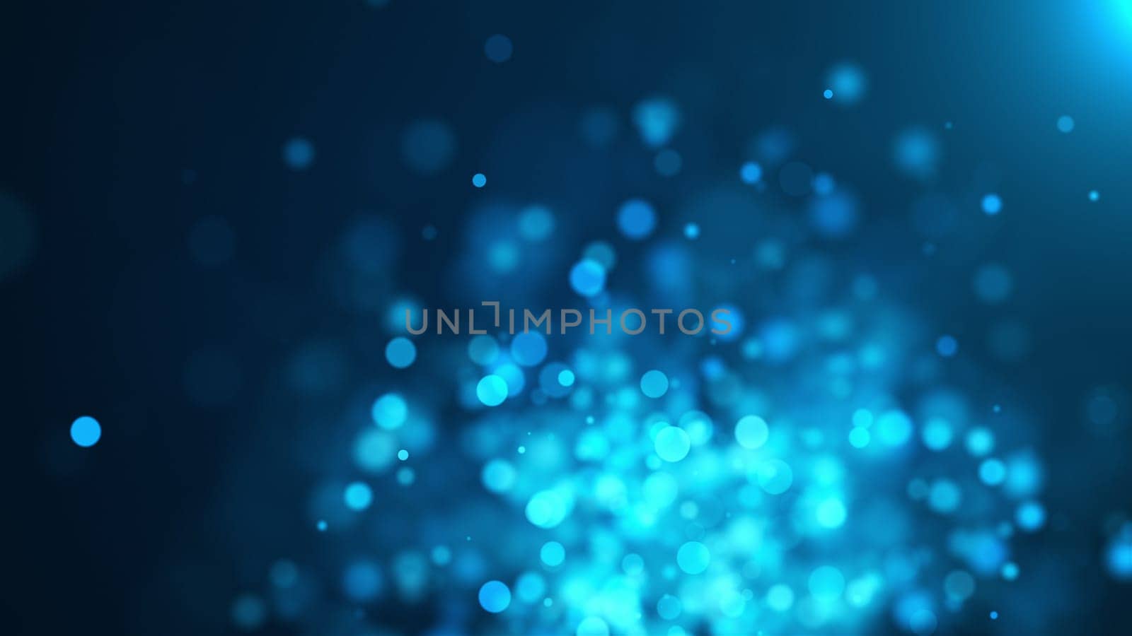 Shimmering stream rushing by curving 3D render line. Dusty burst energy in outer fantasy space flying along curved trajectory. Futuristic decoration in festive starlight design.