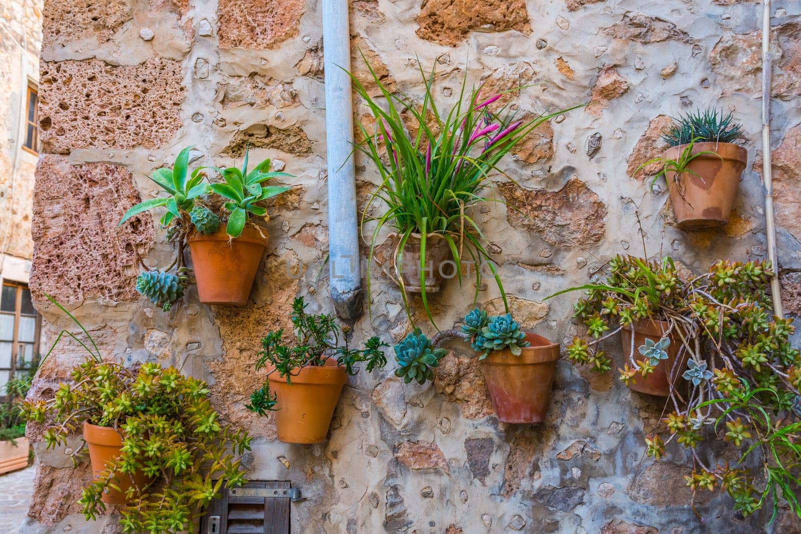Plant Street in Valldemossa, Majorca