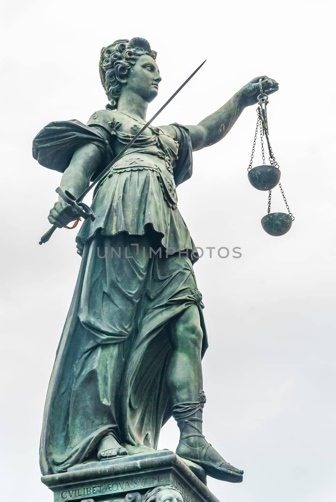 Justitia monument - Frankfurt