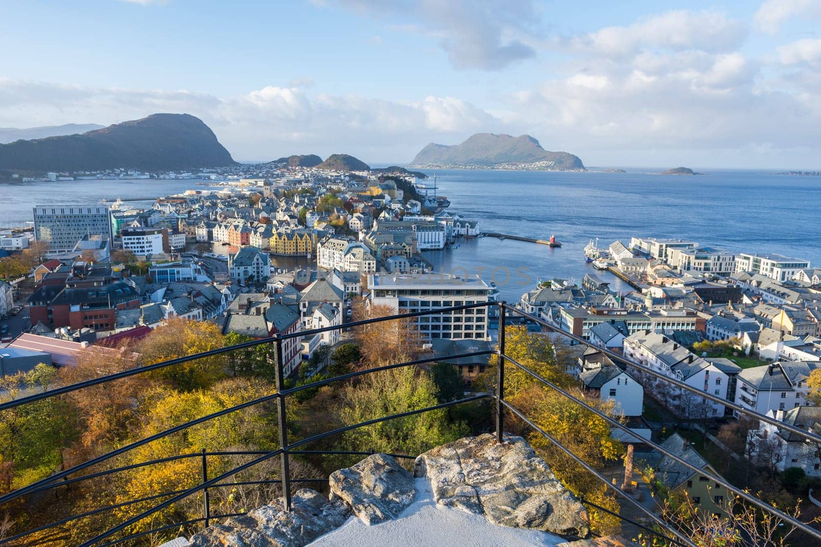 View of Ålesund in Norway