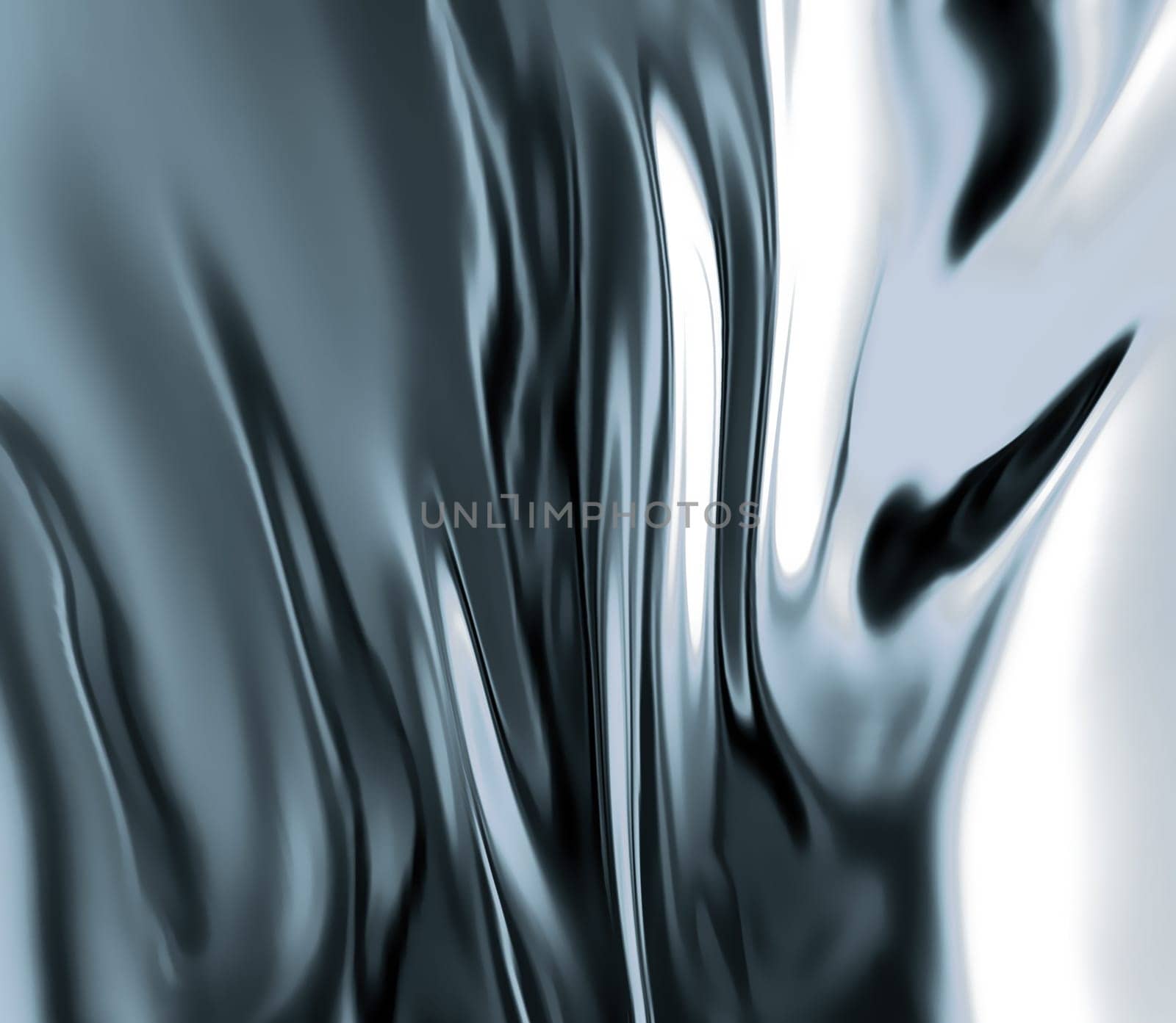 liquid metal close-up as background