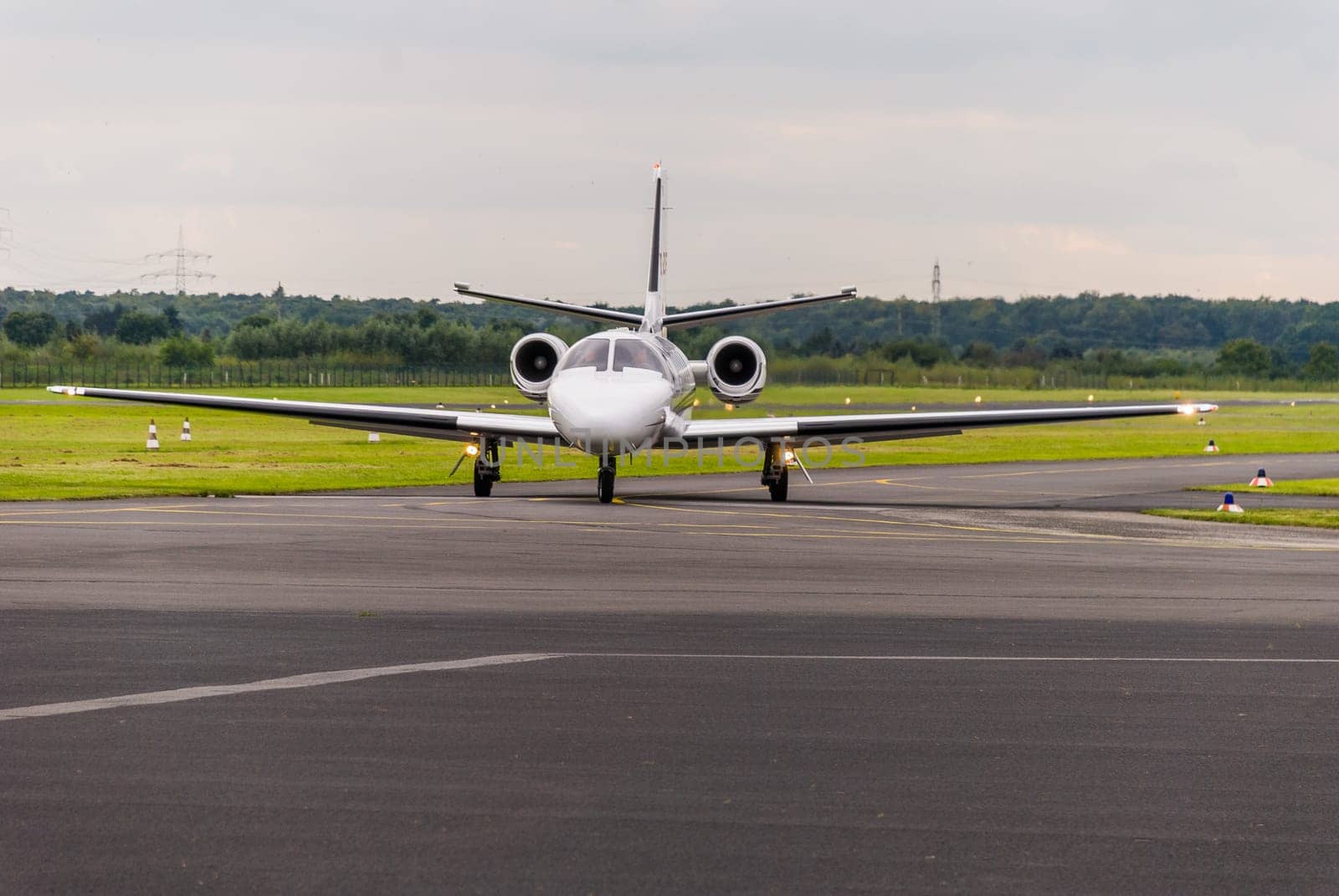 Learjet in Egelsbach, Germany