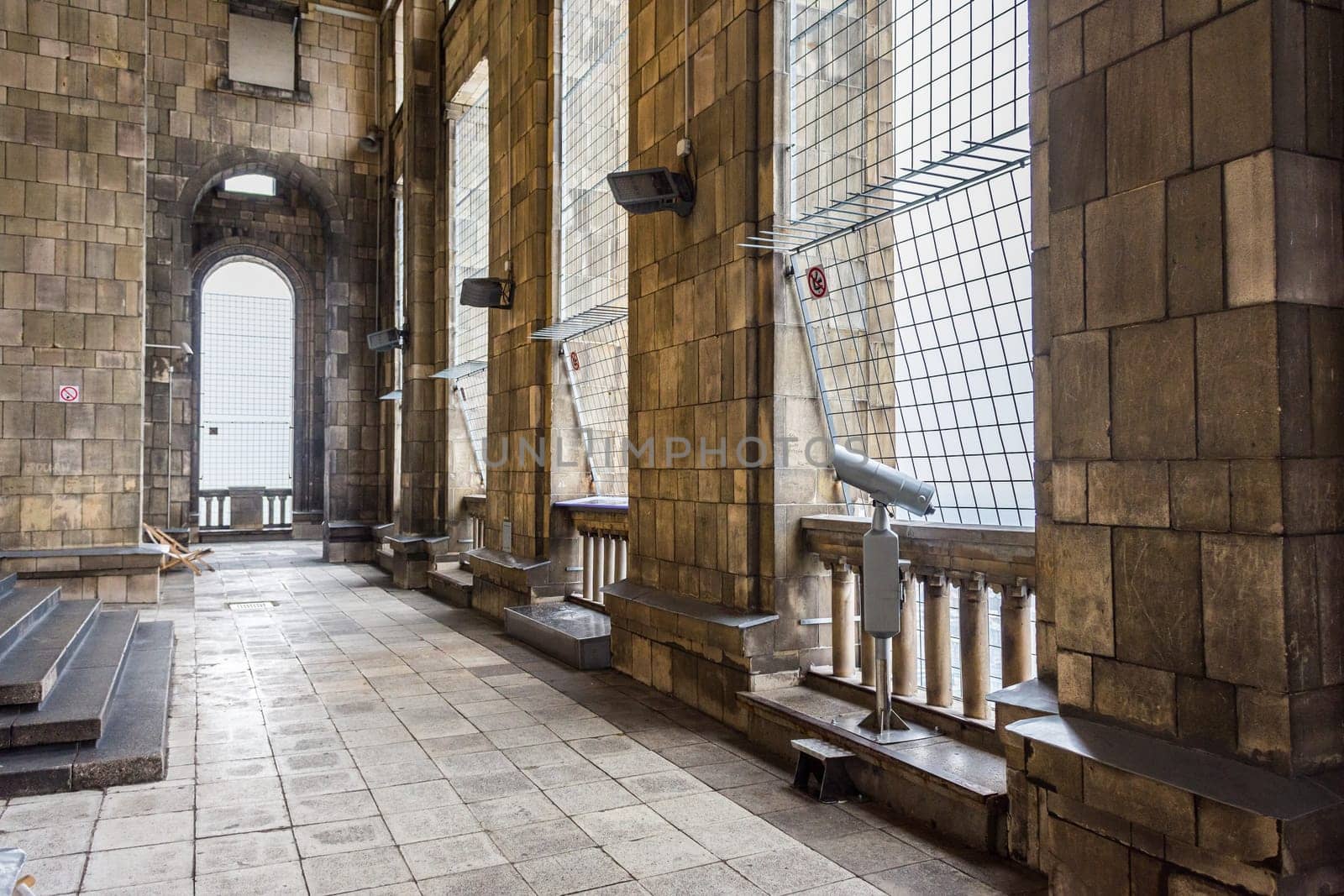 Visitors terrace, Palace of Culture and Science - warsaw
