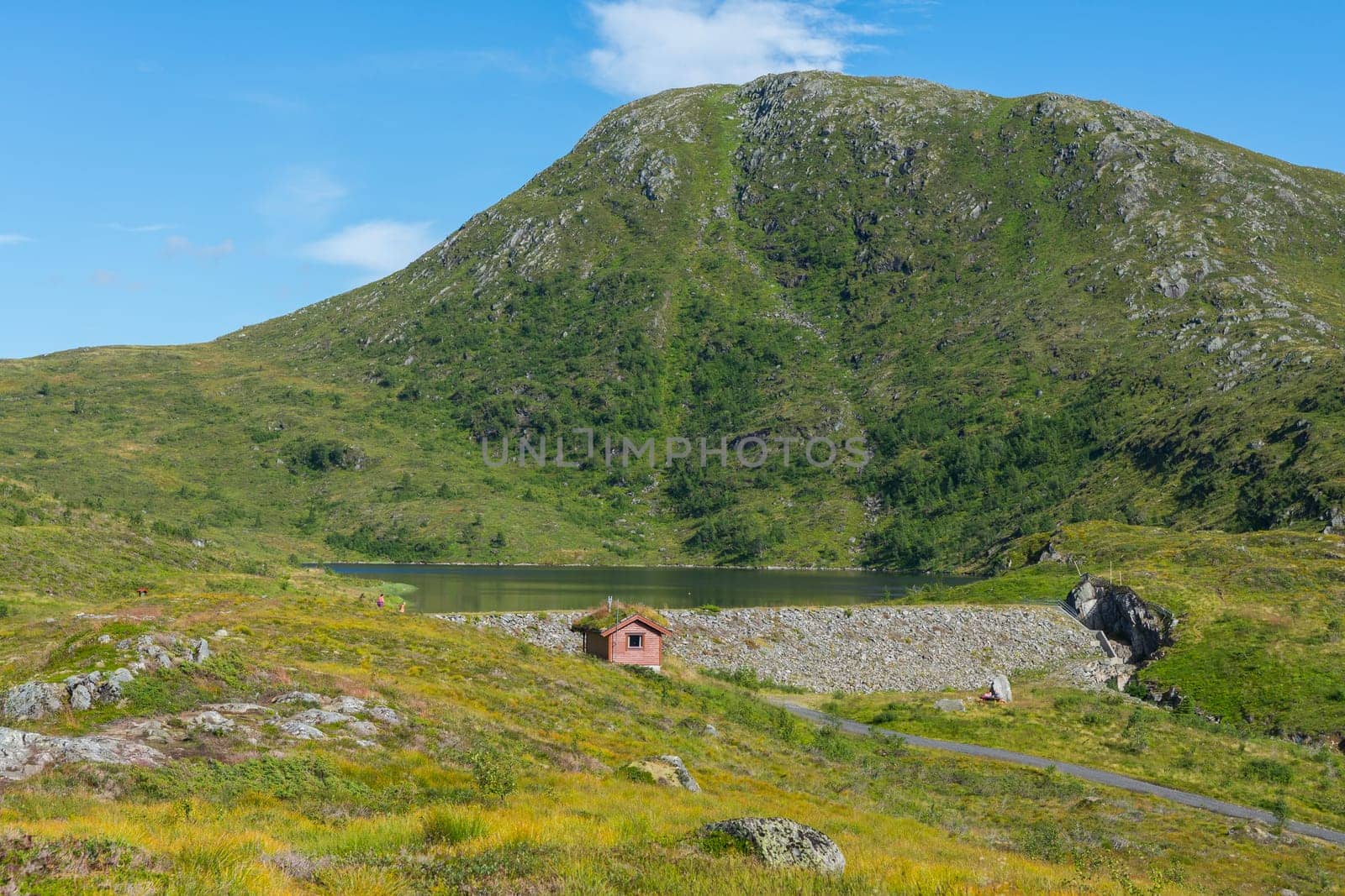 The Dinglavatnet Lake near Volda, Ørsta