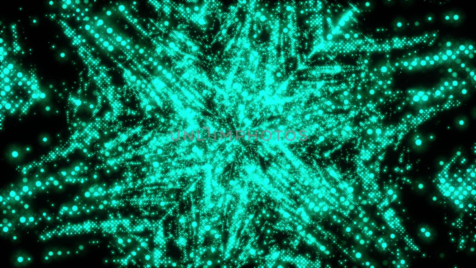 Abstract beautiful line flowers background, 3d render computer generated backdrop