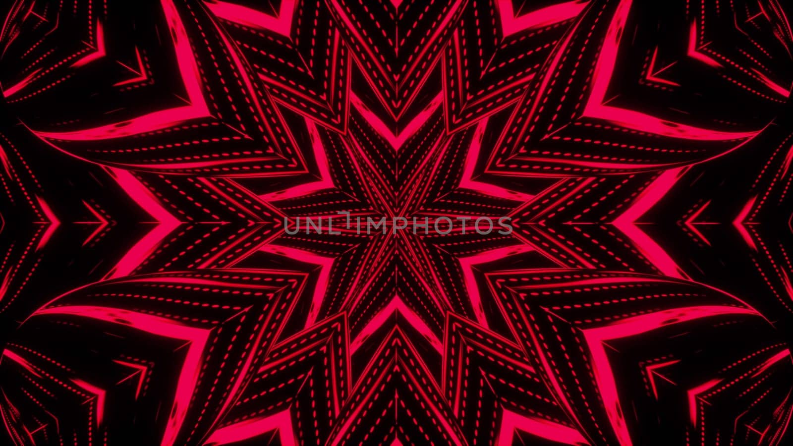 Abstract beautiful line flowers background, 3d render computer generated backdrop