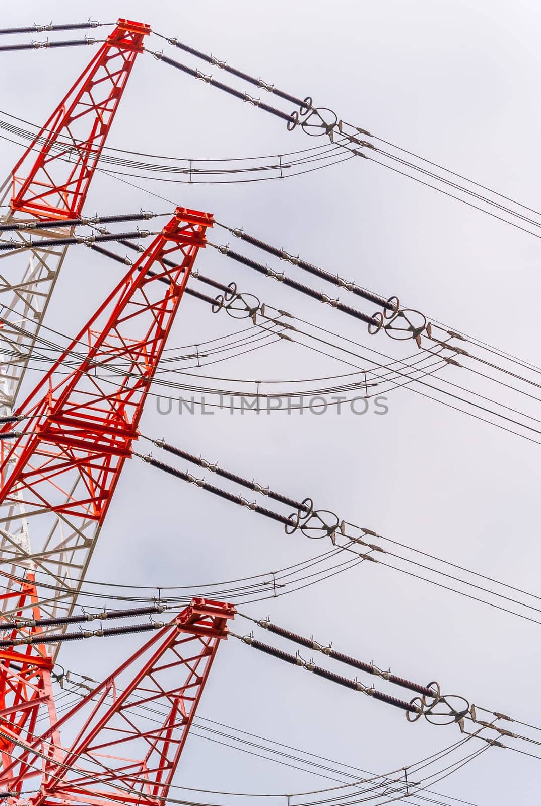 Pylons near Darmstadt (germany)