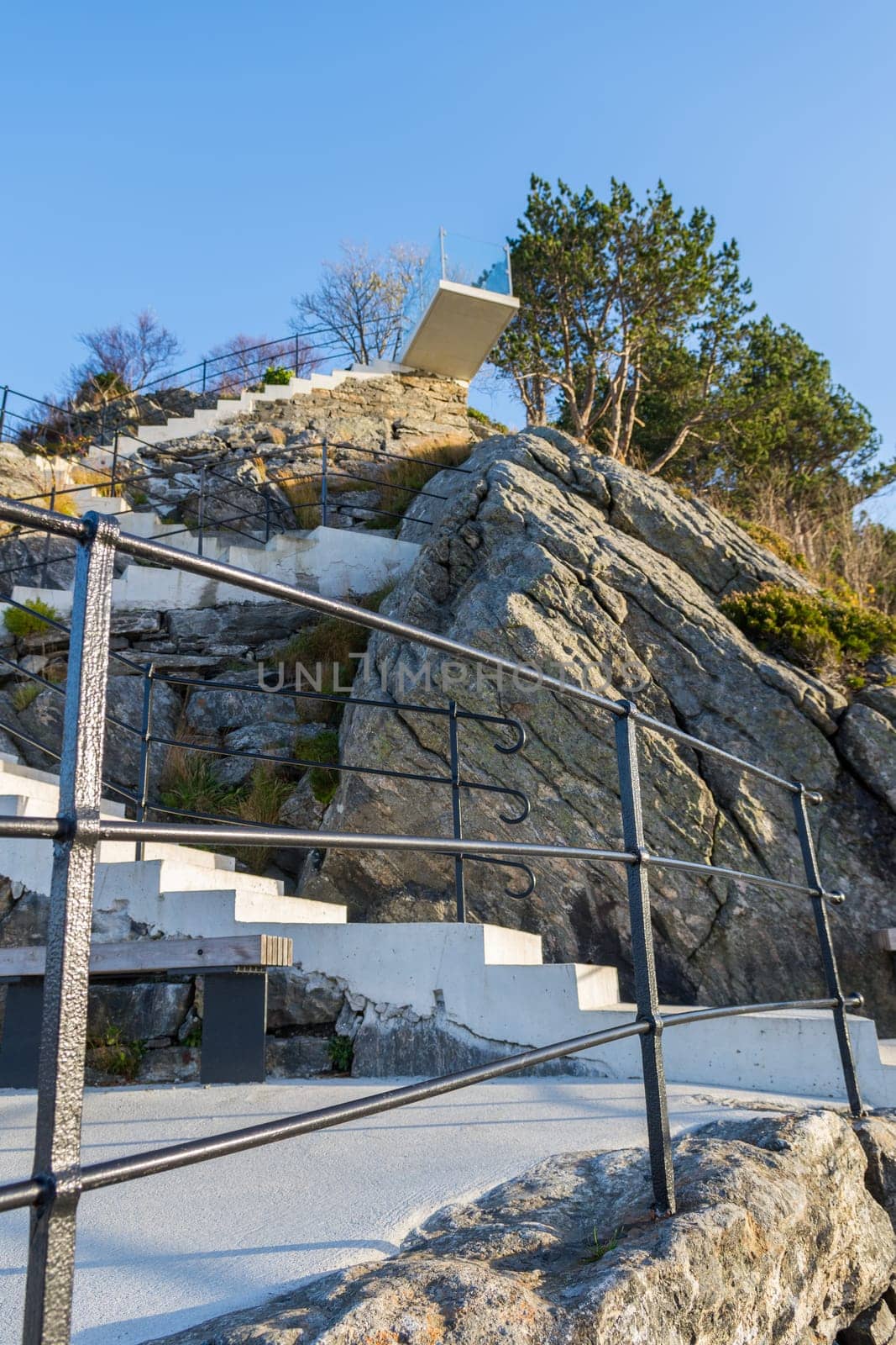 Stairs of the viewpoint, ålesund
