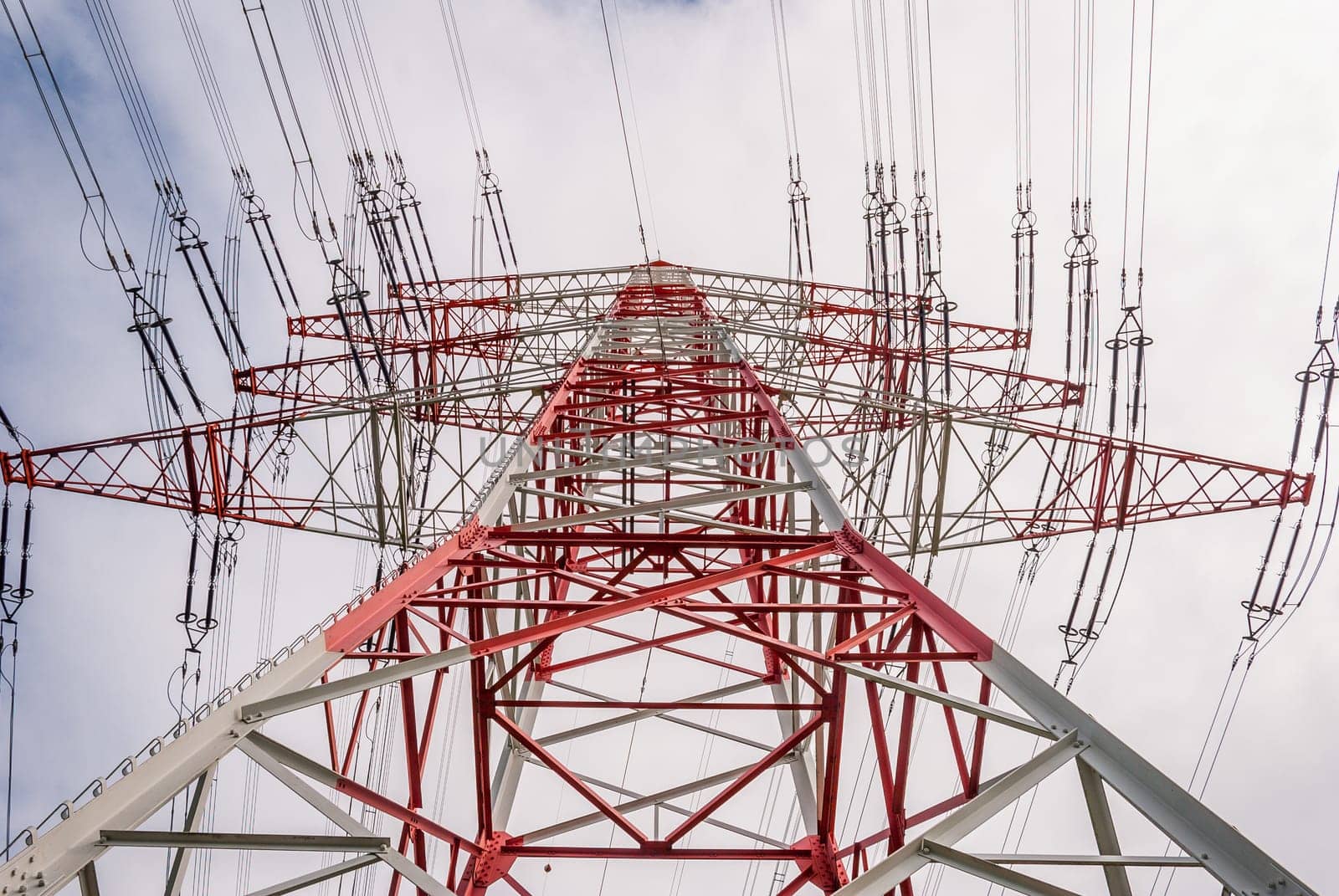 Pylons near Darmstadt (germany)