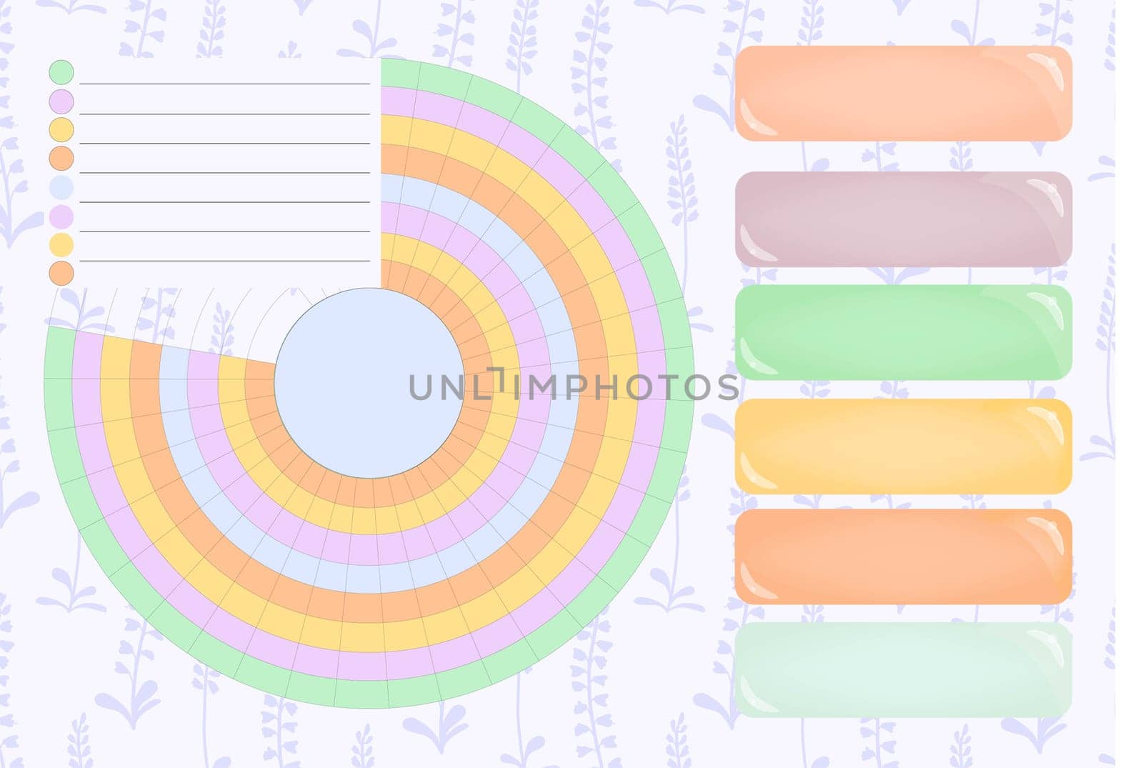 Mockup template with blank student habit tracker template. Management strategy. Business, teamwork. Calendar template. Business organizer. Plan for the week. Tu du sheet. Schedule of lessons.