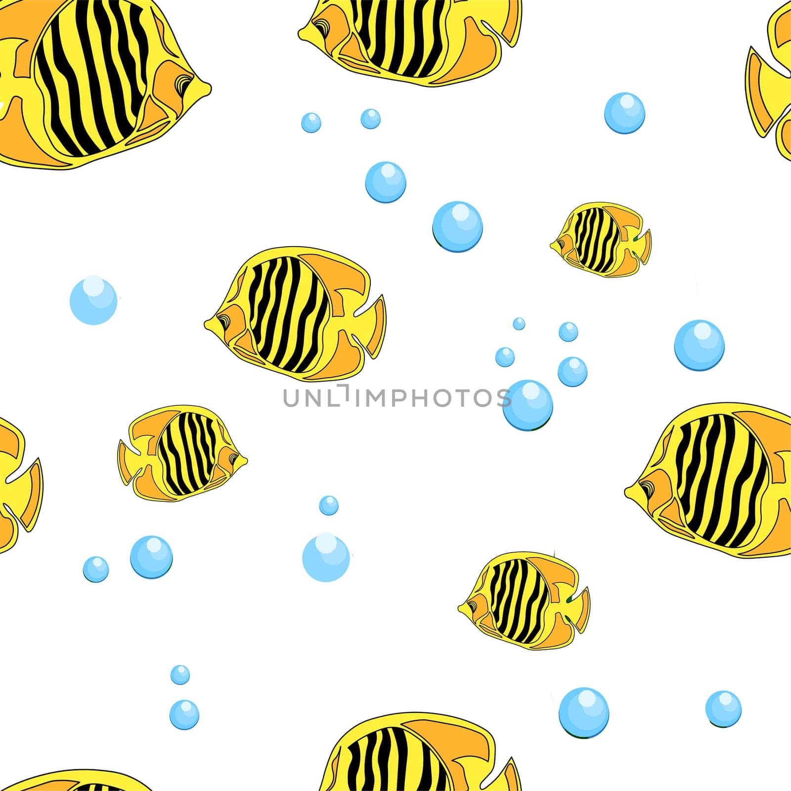 Seamless pattern. Vector paper texture. Trendy backdrop creative background. Ocean background. Decorative print. Fashion print