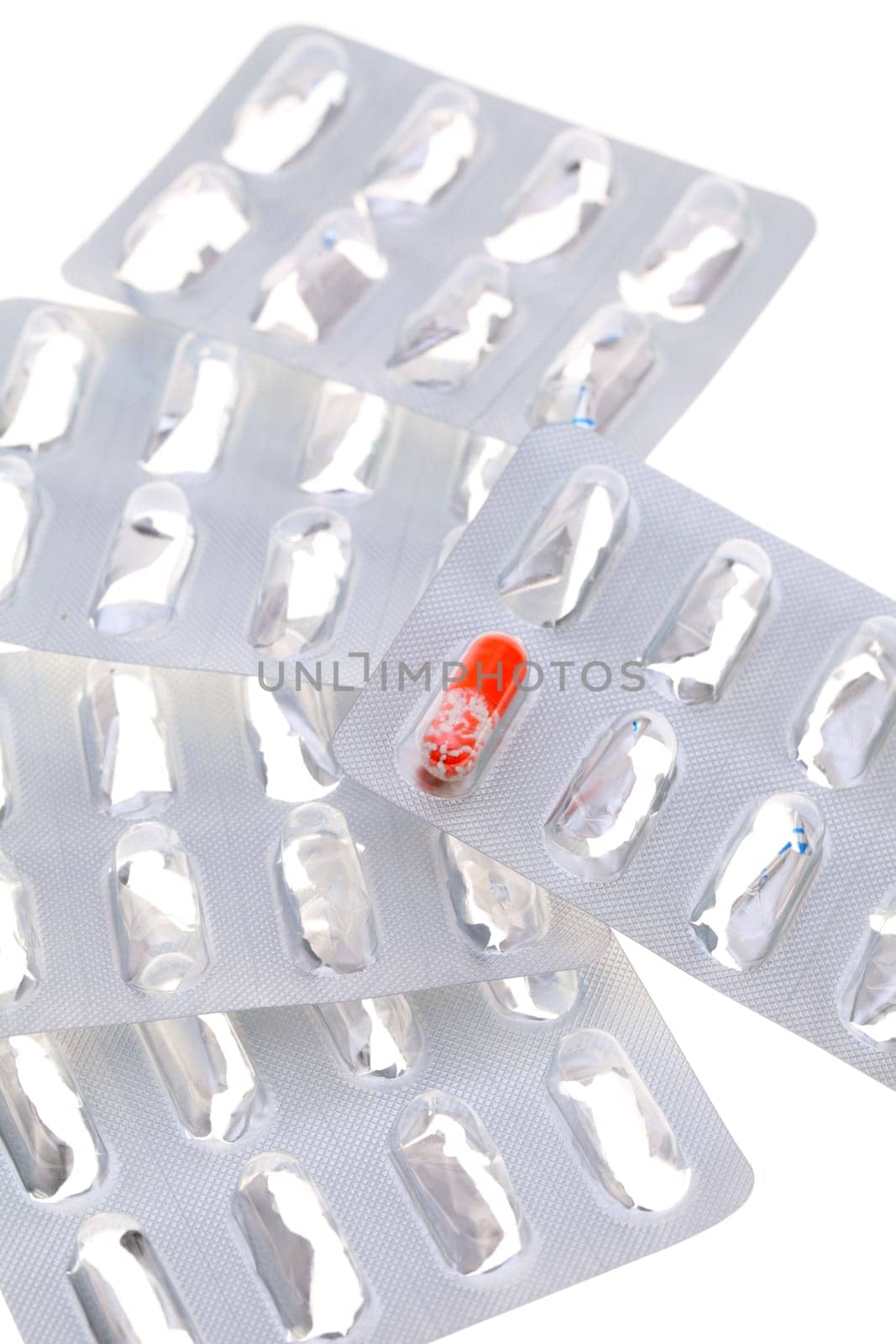 Last capsule of drug in package