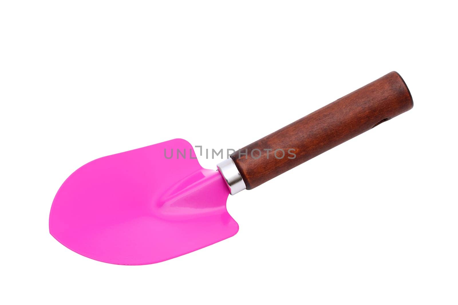 garden shovel isolated on white background