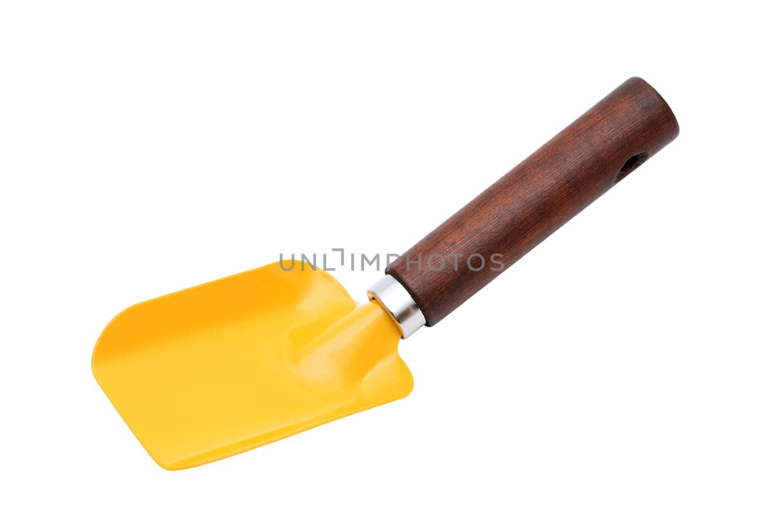 garden spade isolated on white background