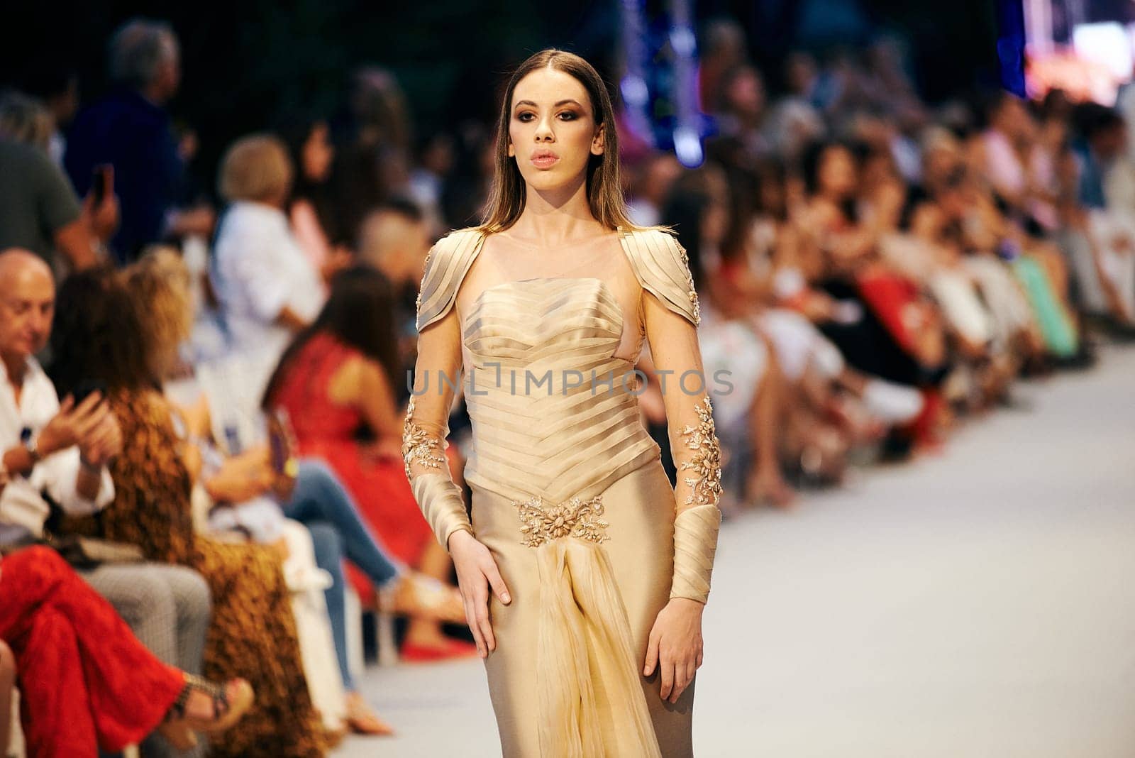 marbella fashion show celebrities on fire