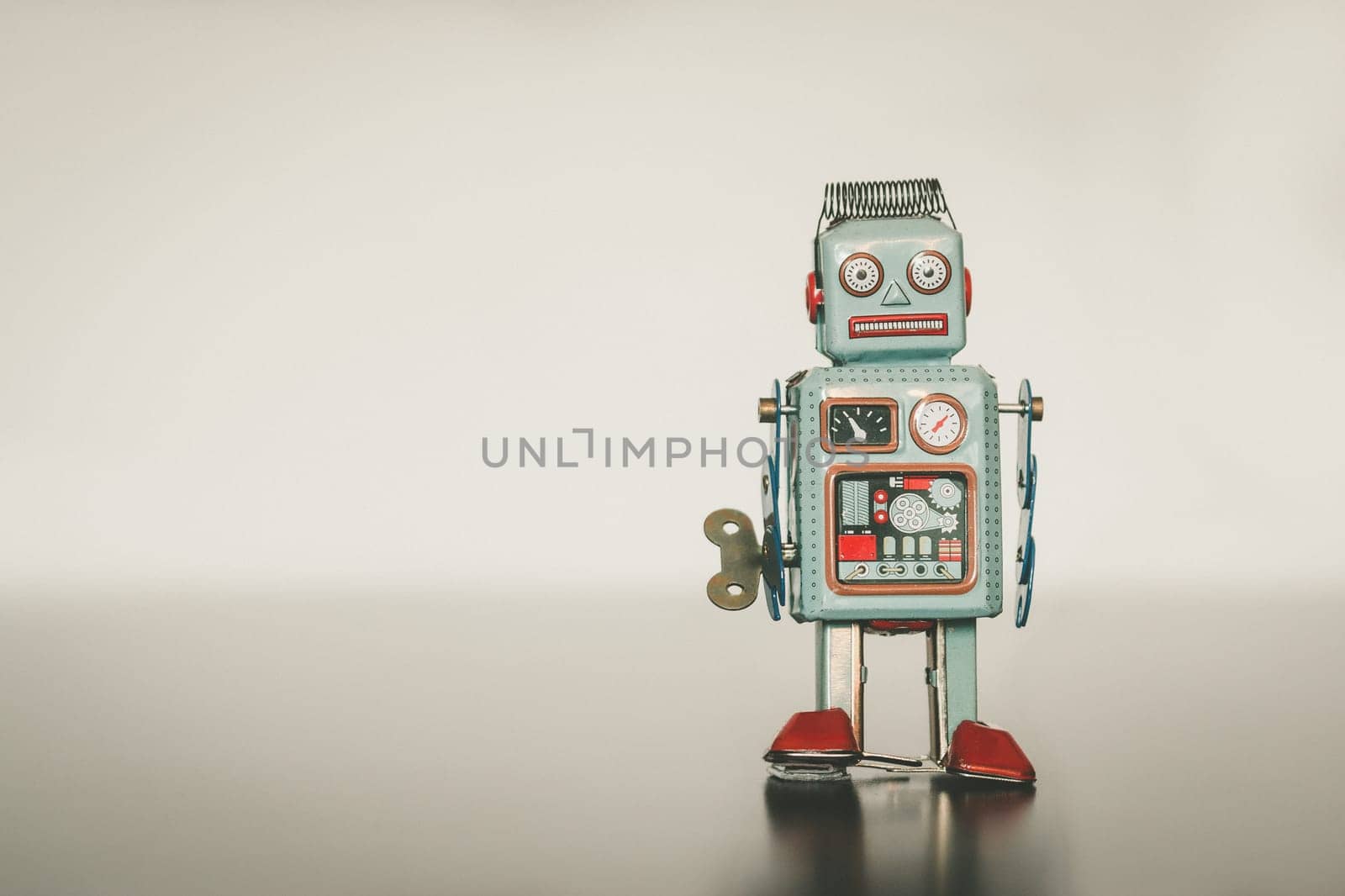Symbol for a chatbot or social bot and algorithms