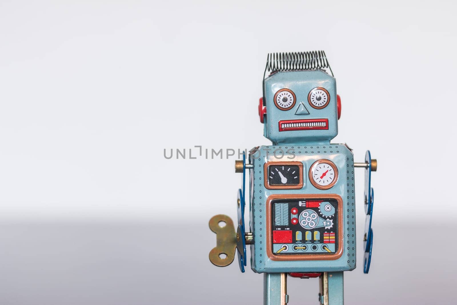 Symbol for a chatbot or social bot and algorithms