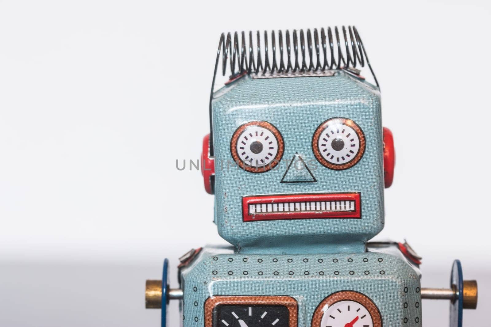 Symbol for a chatbot or social bot and algorithms
