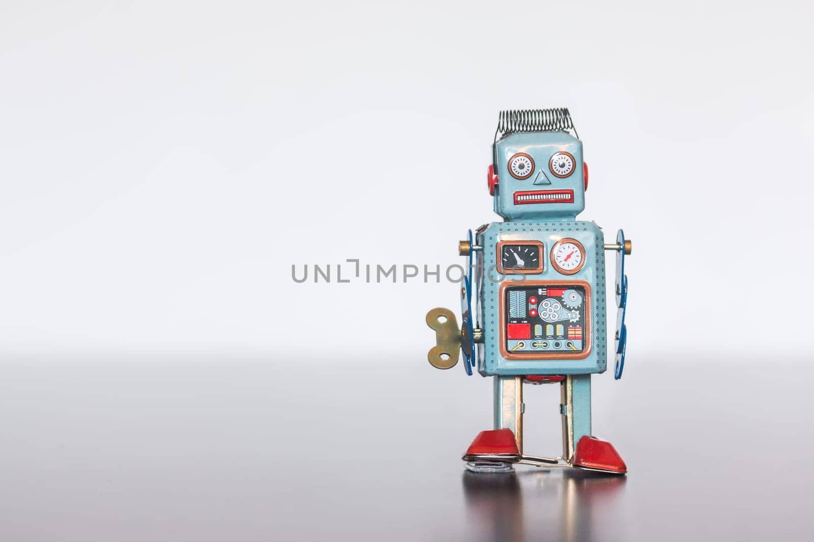 Symbol for a chatbot or social bot and algorithms