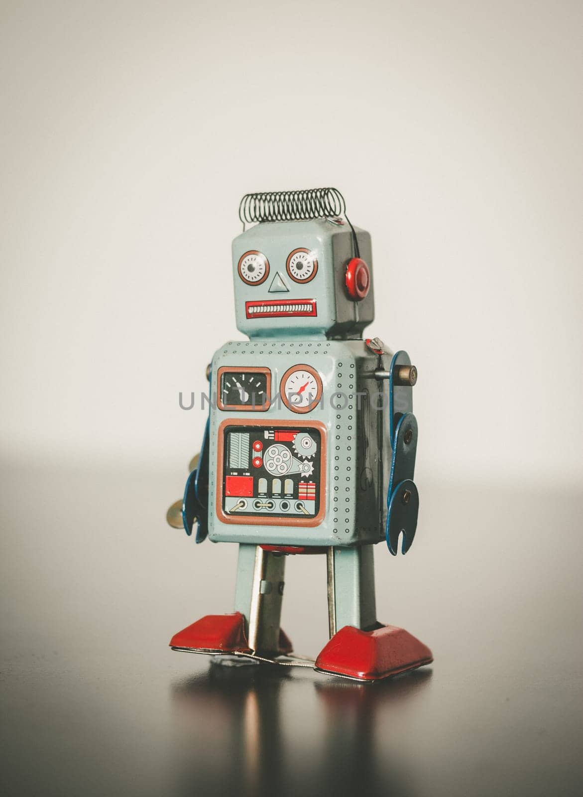 Symbol for a chatbot or social bot and algorithms