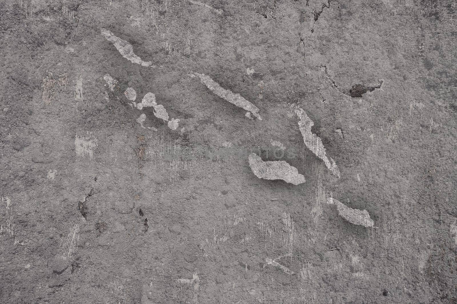 Map of Solomon Islands on weathered concrete
