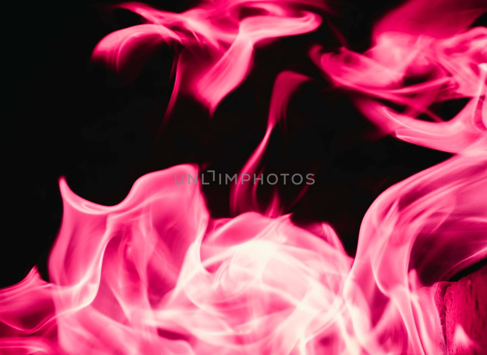 Blaze fire flame background and textured, pink and black