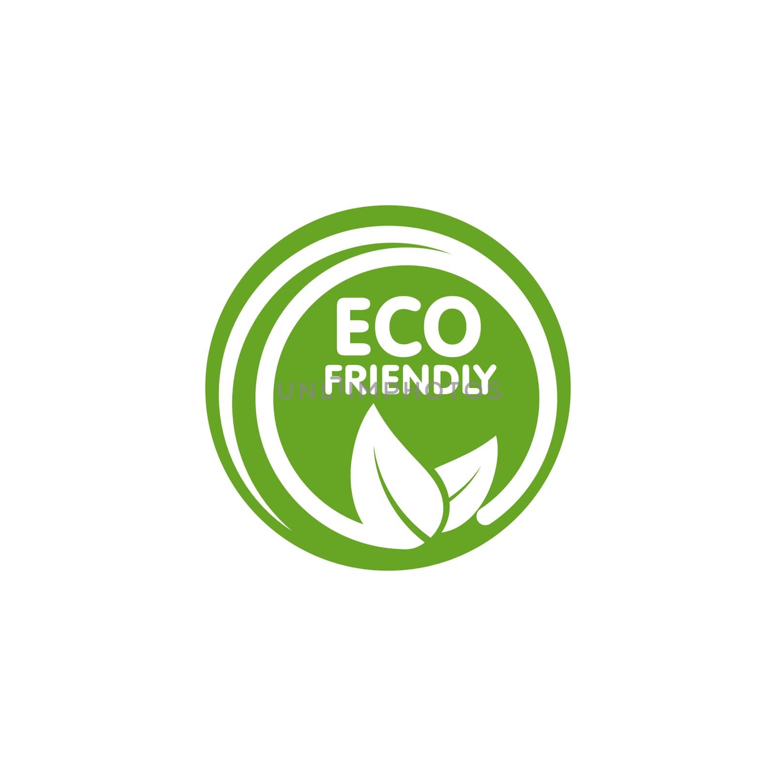 Green Tree leaf ecology nature element vector design