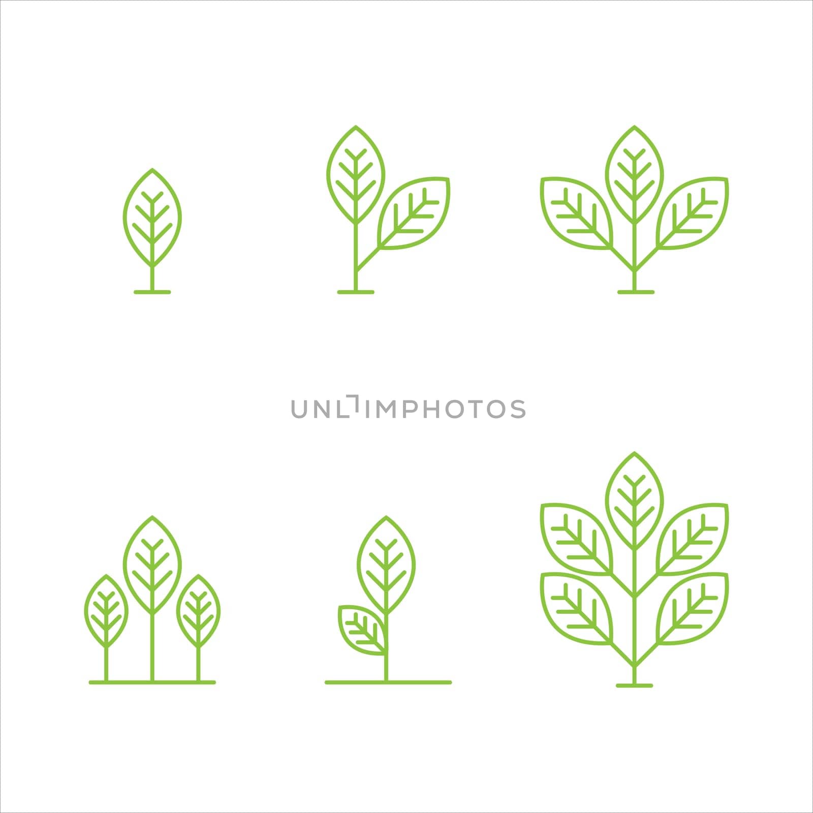 Vegan element Vector icon design illustration Template