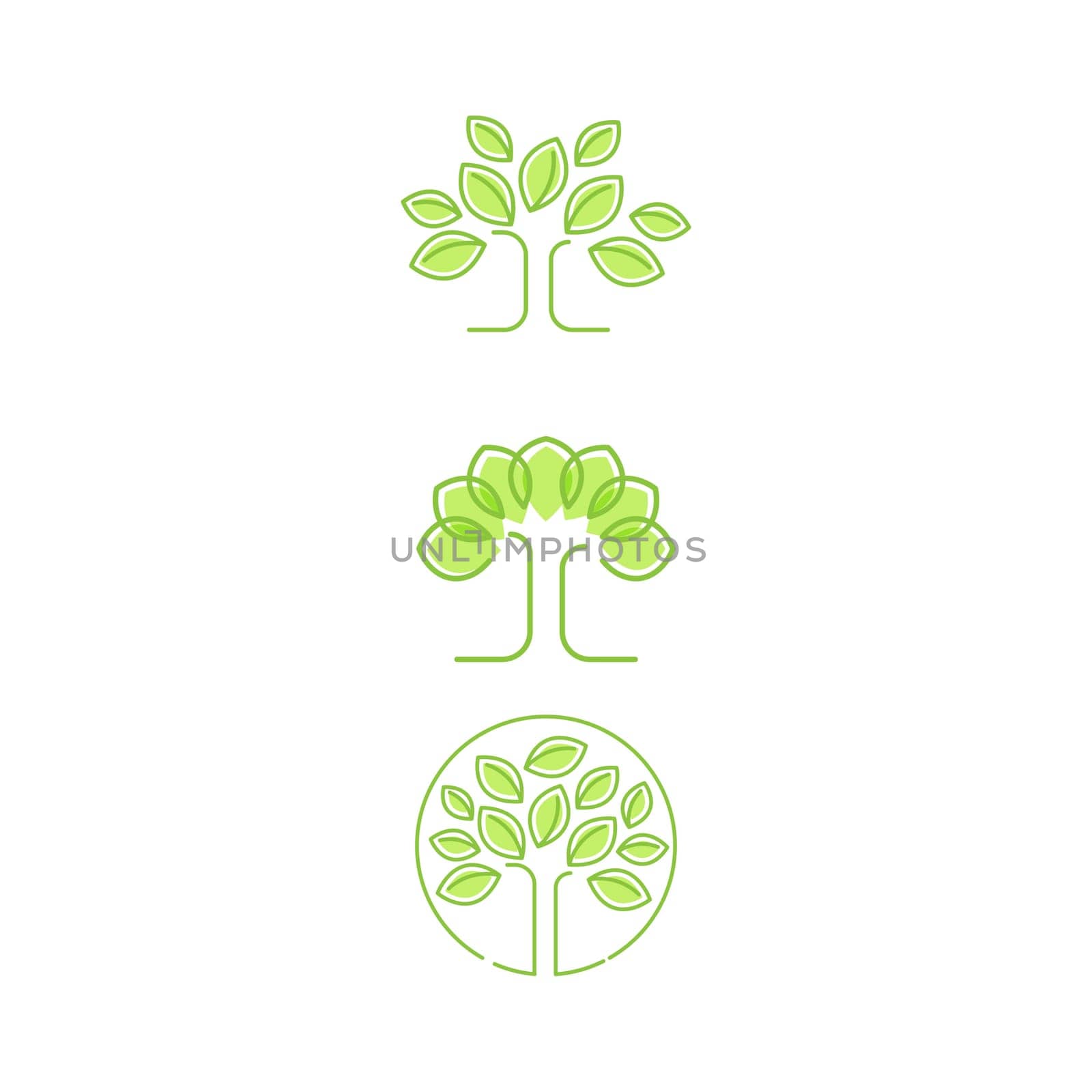 Vegan element Vector icon design illustration Template