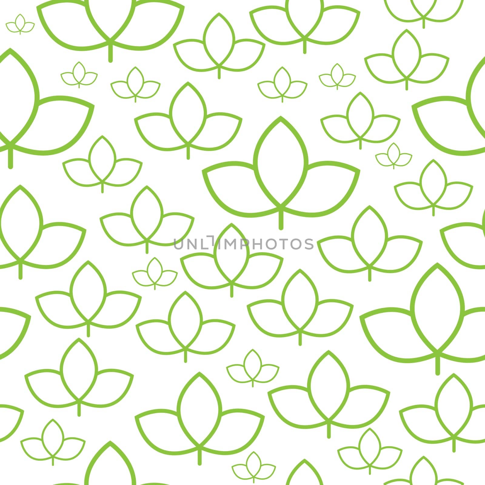 Vegan seamless Vector icon design illustration Template