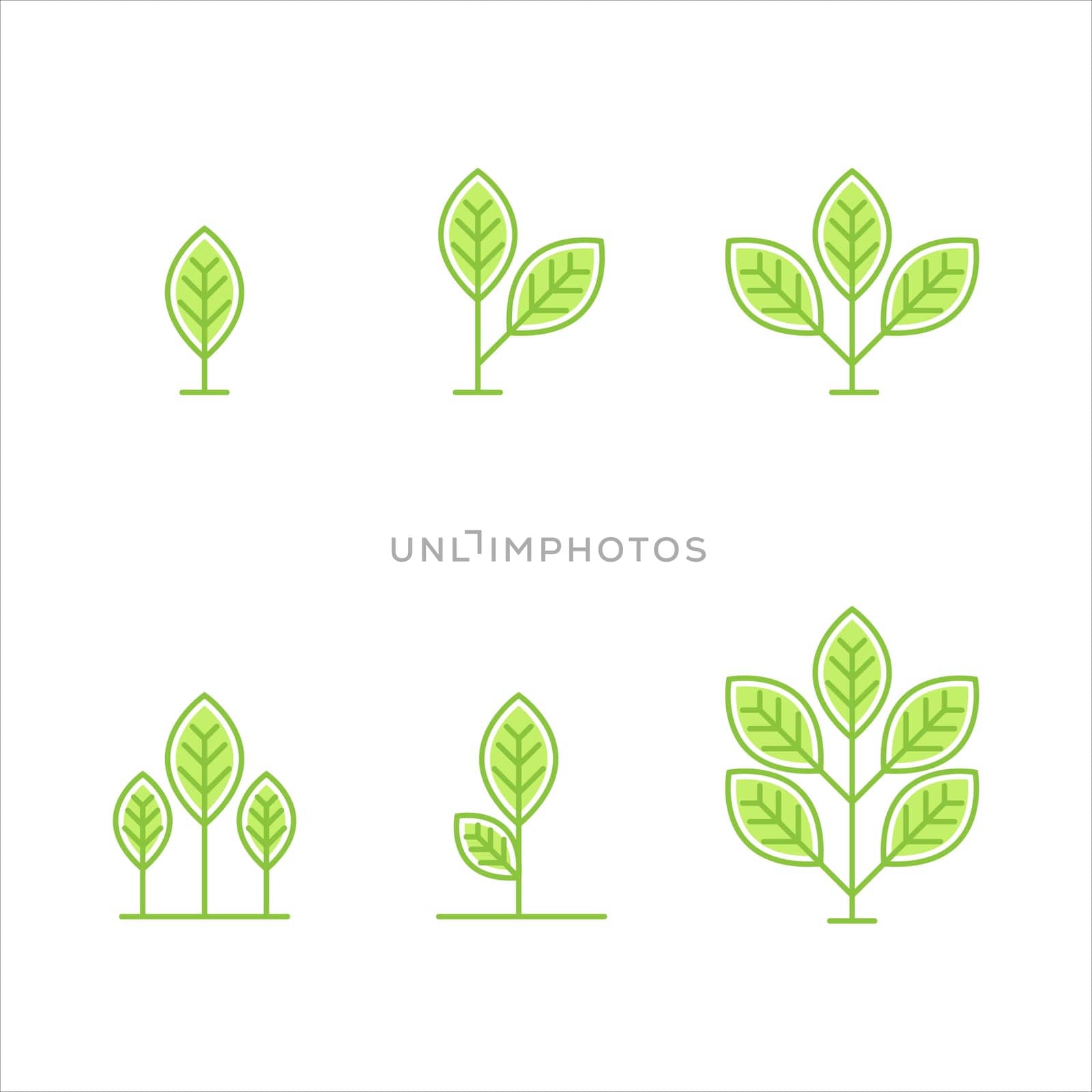 Vegan element Vector icon design illustration Template