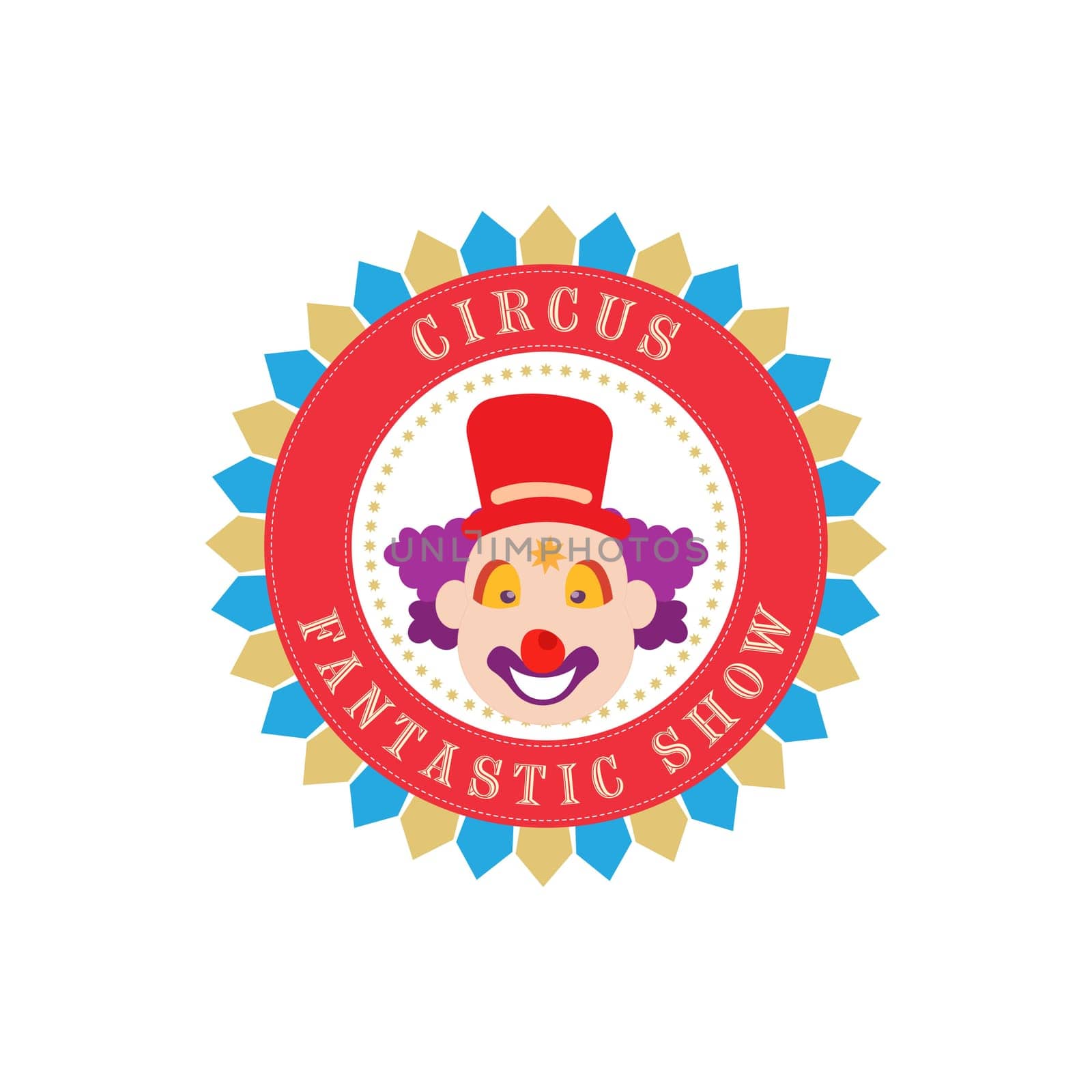 Circus Element Vector design illustration Template