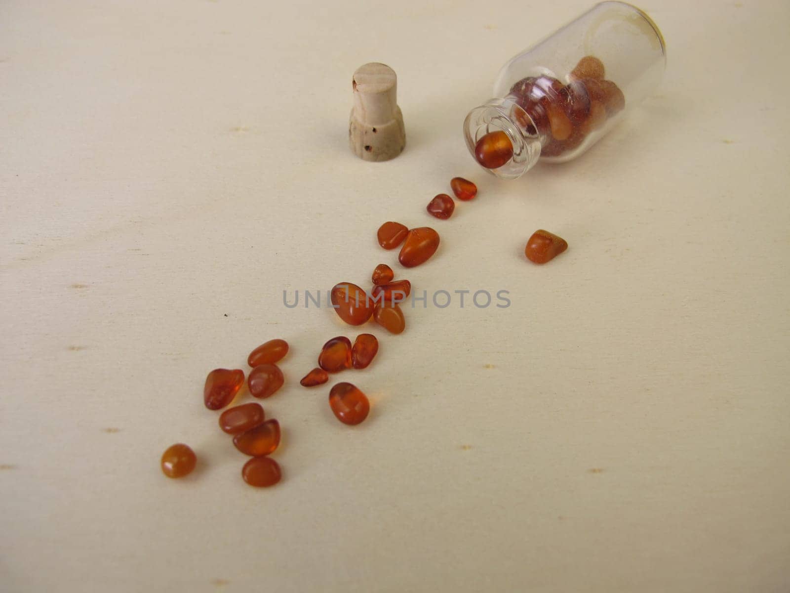Honey yellow polished amber stones, natural amber from the Baltic Sea