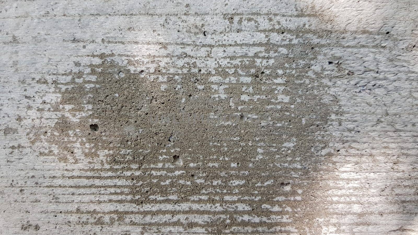 Beautiful concrete background with wood texture. Concrete wall flooring casing wood flooring texture. Mold traces for cement formwork