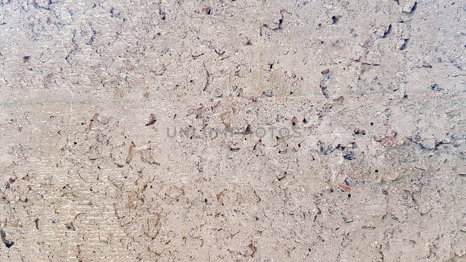 Beautiful concrete background with wood texture. Concrete wall flooring casing wood flooring texture. Mold traces for cement formwork