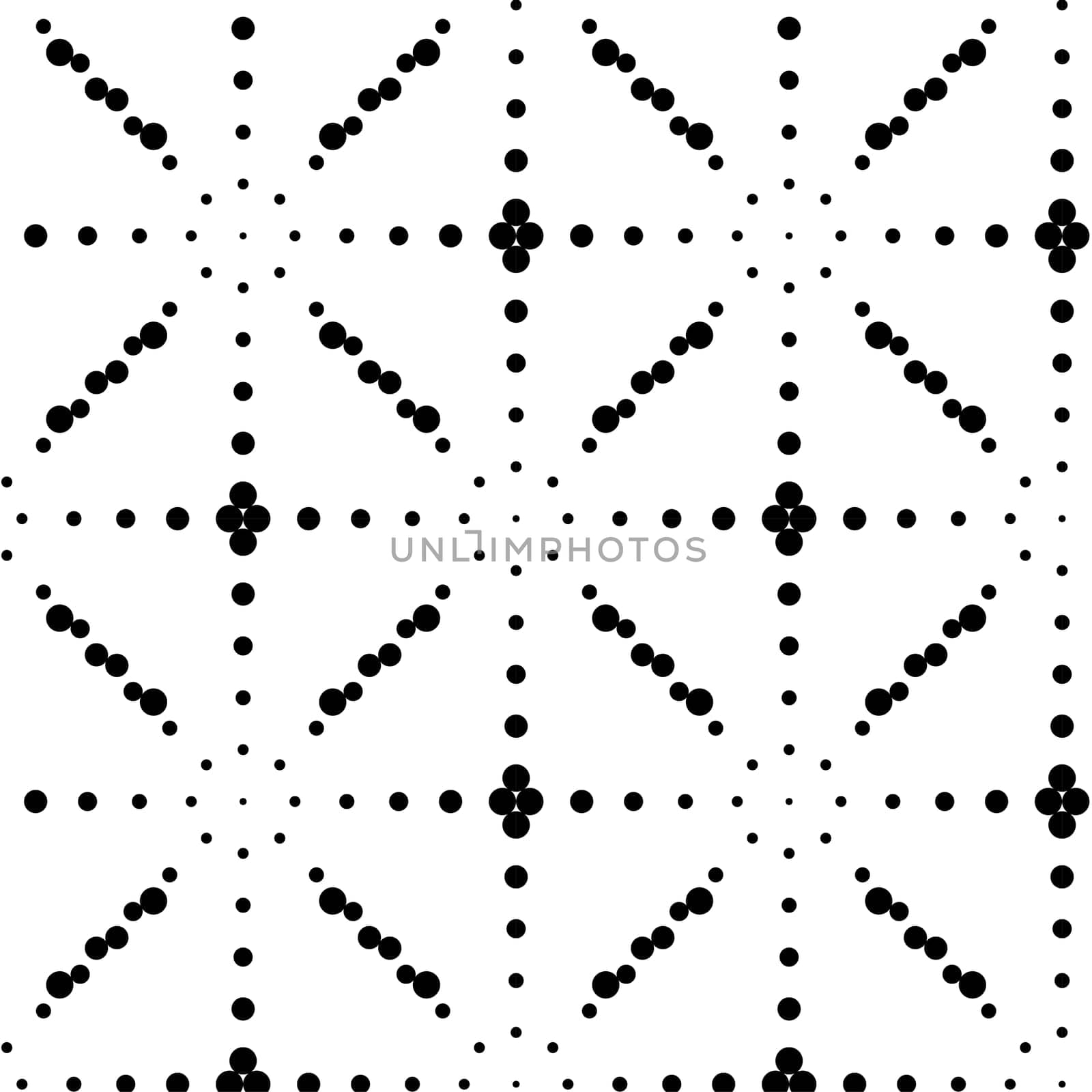 illustration of geometric shapes pattern for printing, textile, wallpaper and interior designs