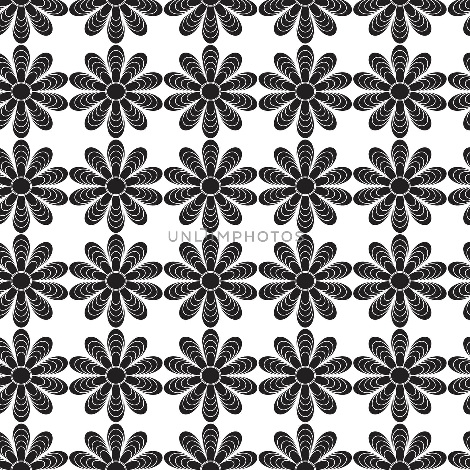 illustration of geometric shapes pattern for printing, textile, wallpaper and interior designs