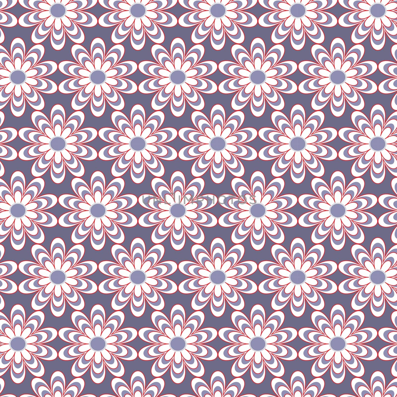 illustration of geometric shapes pattern for printing, textile, wallpaper and interior designs