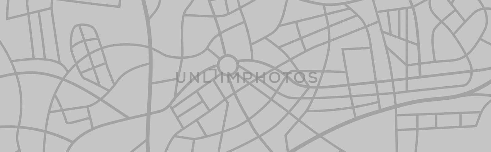 A generic city map illustration