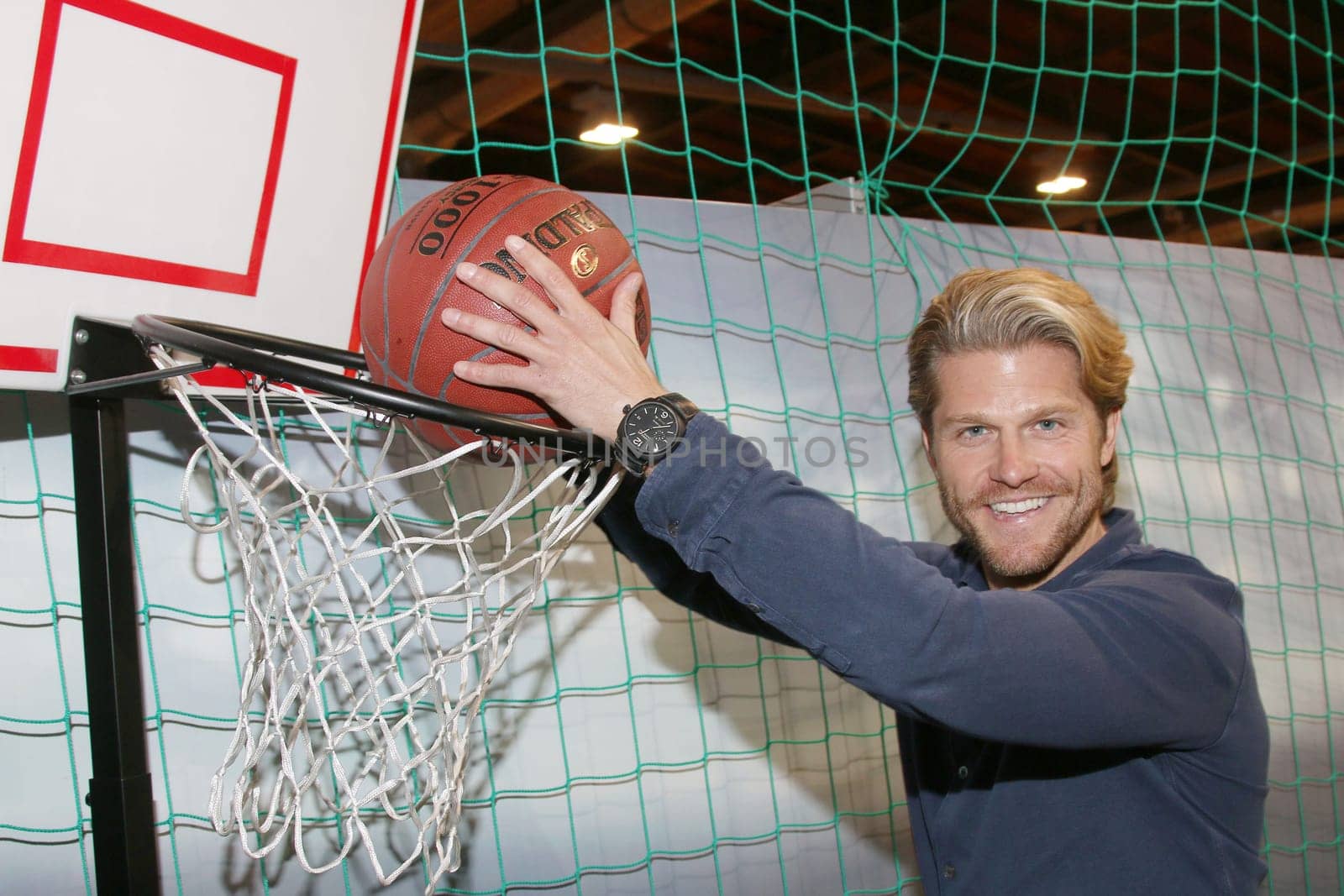 Ex-Bachelor Paul Janke,Press Conference Hamburg Basket Bowl XII at the REWE-Markt Stanislawski & Laas Krohnskamp Hamburg,13.04.2015