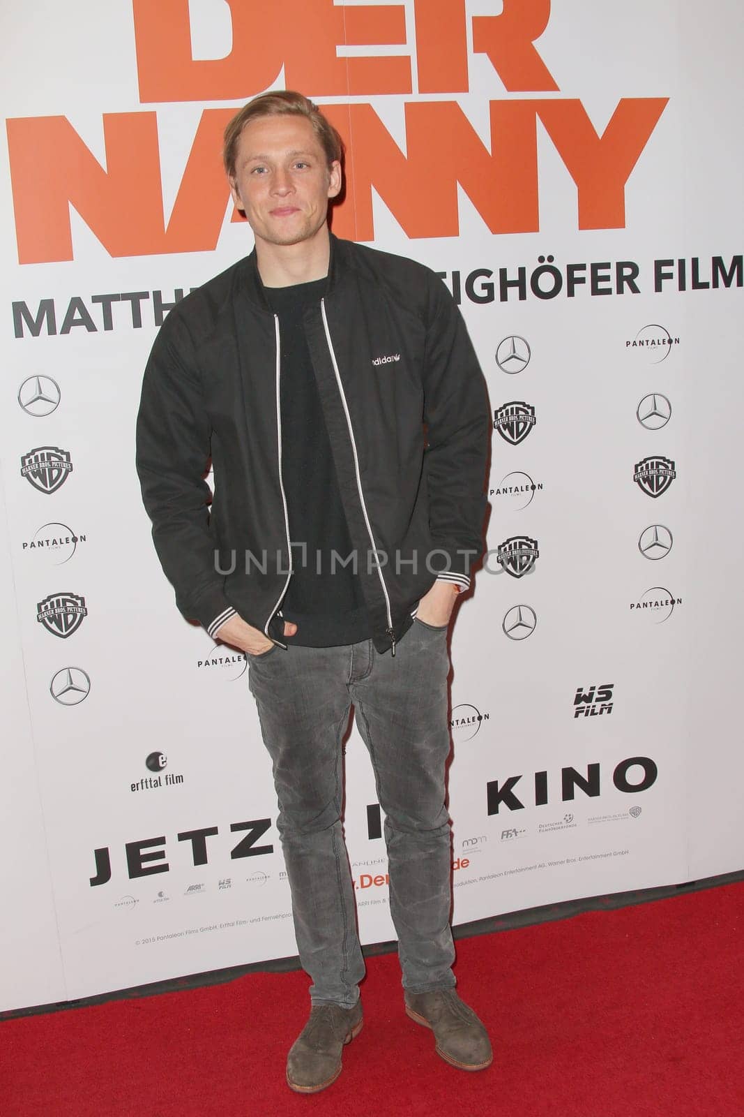 Matthias Schweighoefer,cinema tour of the film "Der Nanny"" by Matthias Schweighoefer at Cinemaxx Dammtor,Hamburg,27.03.2015"